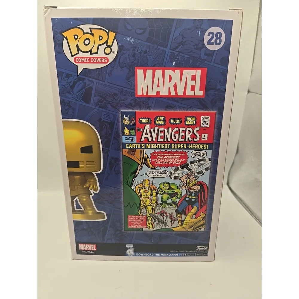 Funko Pop! Comic Book Cover with Case: Marvel - Iron Man - Target (Exclusive)...